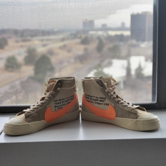 off white nike blazer mid hallows eve
